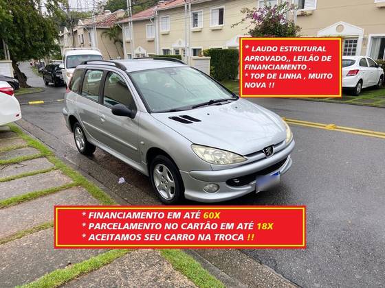 PEUGEOT 206 1.6 FELINE SW 16V FLEX 4P MANUAL